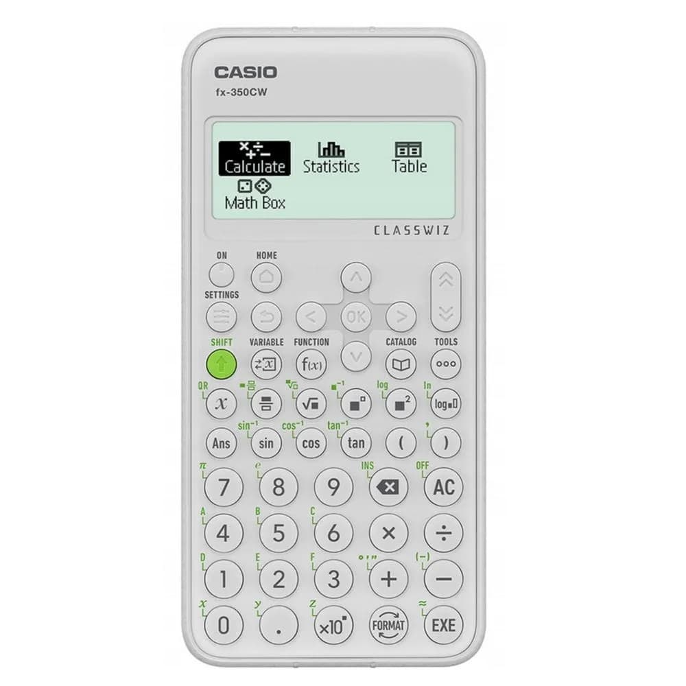 Casio KALKULATOR NAUKOWY BIUROWY FX-350CW BOX SZARY, zdjęcie 1 z 2