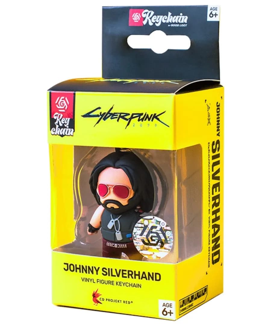 Cenega Brelok 3D Good Loot: Cyberpunk 2077 - Johnny Silverhand, zdjęcie 1 z 2