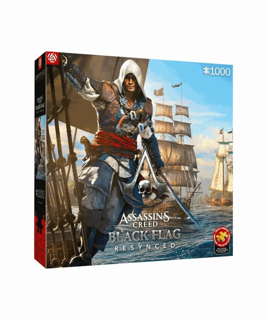Cenega Puzzle Good Loot: Assassin's Creed Black Flag Resynced, 1000 elementów, zdjęcie 1 z 5