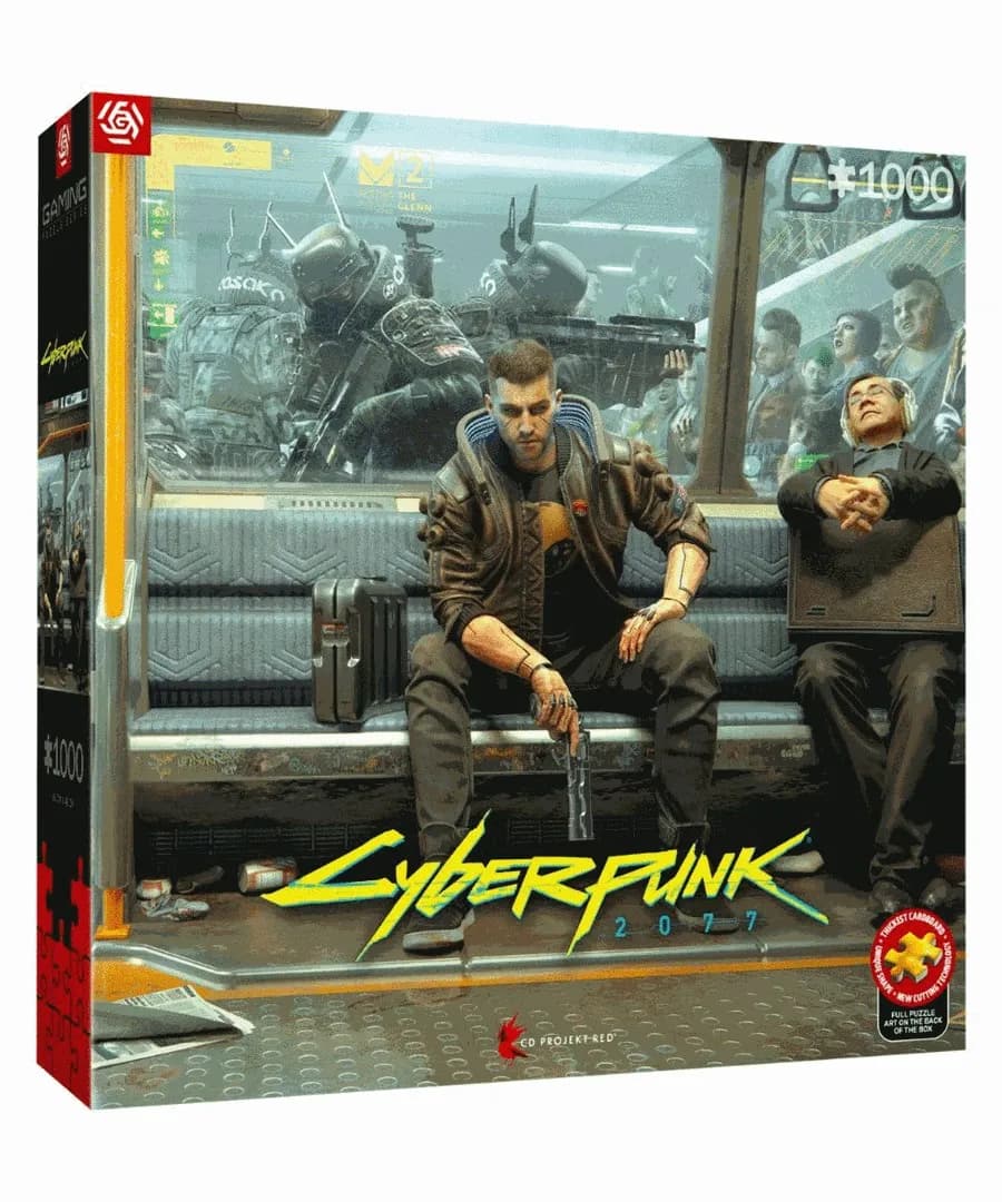 Cenega Puzzle Good Loot Gaming: Cyberpunk 2077 - Metro, 1000 elementów, zdjęcie 1 z 5