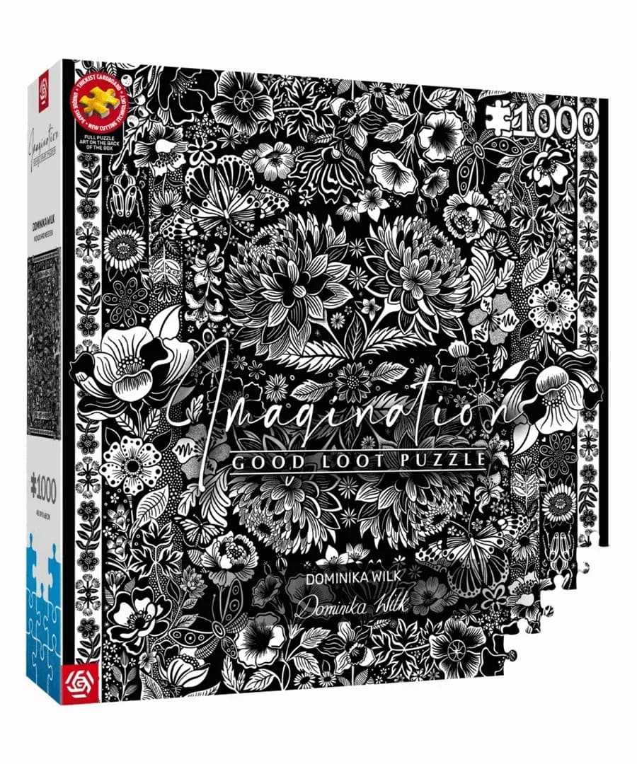 Cenega Puzzle Good Loot Imagination: Dominika Wilk - Monochrome Eden, 1000 elementów, zdjęcie 1 z 5