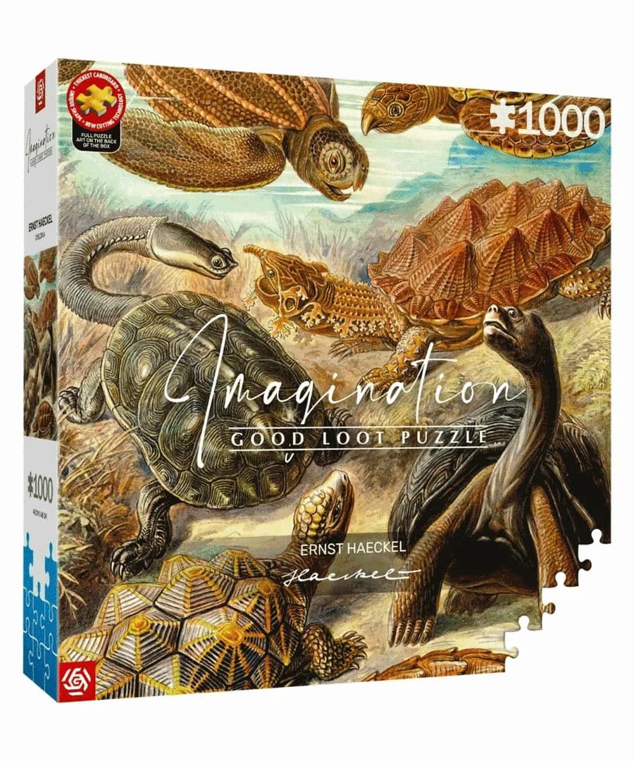 Cenega Puzzle Good Loot Imagination: Ernst Haeckel Chelonia - Żółwie morskie, 1000 elementów, zdjęcie 1 z 5
