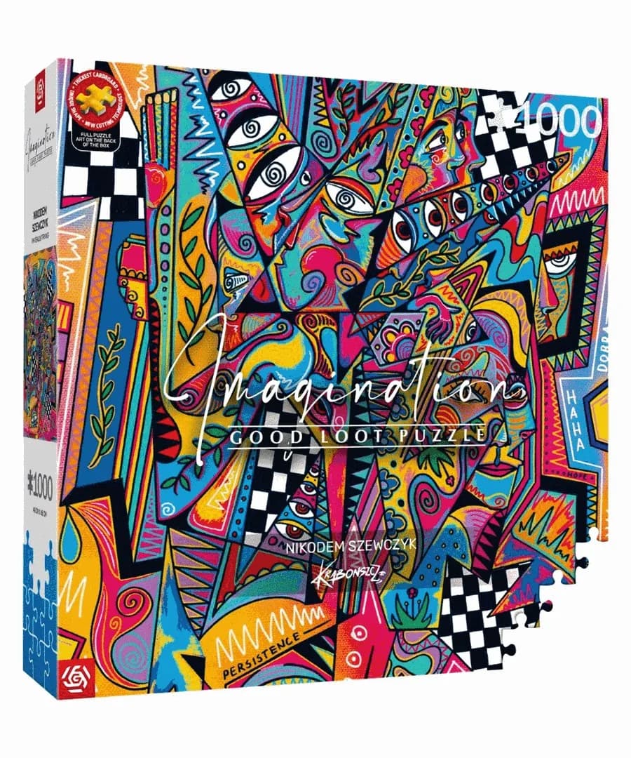 Cenega Puzzle Good Loot Imagination: Nikodem Szewczyk Krabonszcz - I'm really trying, 1000, zdjęcie 1 z 4