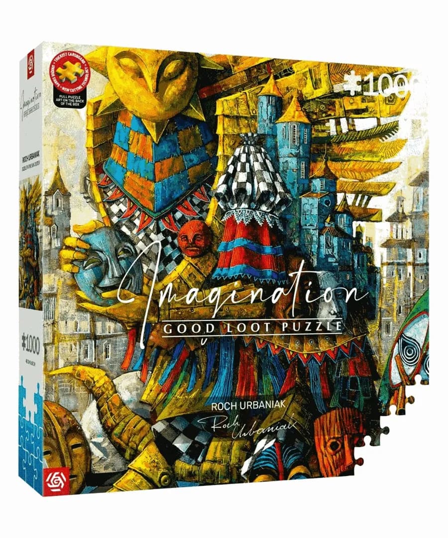 Cenega Puzzle Good Loot Imagination: Roch Urbaniak - Gezelth Słoneczny Błazen, 1000 elementów, zdjęcie 1 z 5