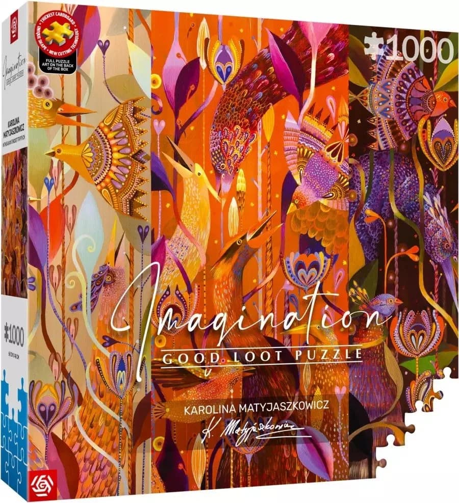 Cenega Puzzle Good Loot: Karolina Matyjaszkowicz - W Ptasim Gąszczu, 1000 elementów, zdjęcie 1 z 6