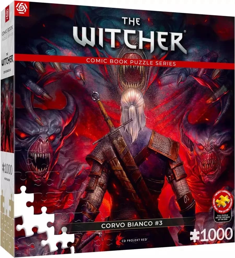 Cenega Puzzle Good Loot: The Witcher - Corvo Bianco, 1000 elementów, zdjęcie 1 z 7