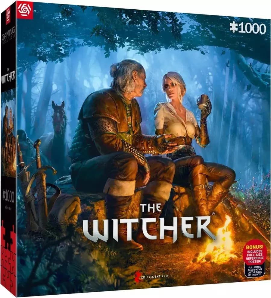 Cenega Puzzle Good Loot: The Witcher - Journey of Ciri, 1000 elementów, zdjęcie 1 z 7