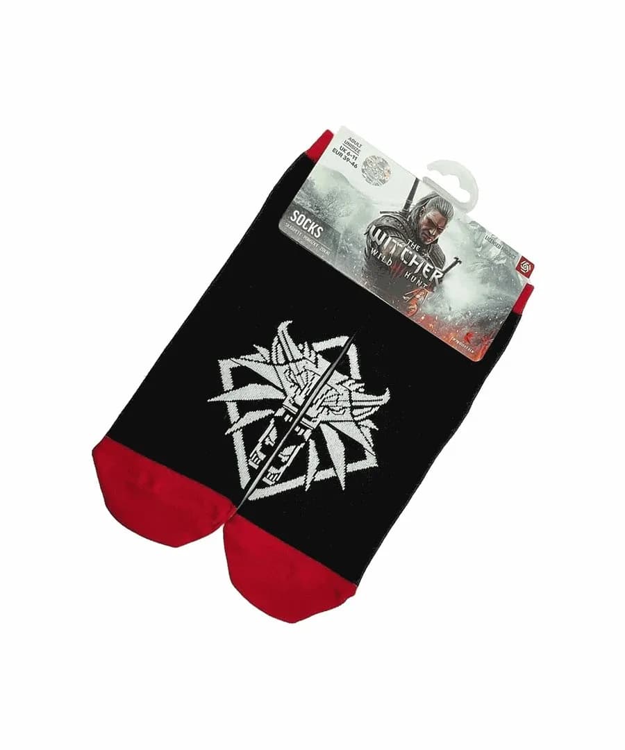 Cenega Skarpety Good Loot: The Witcher White Wolf, zdjęcie 1 z 2