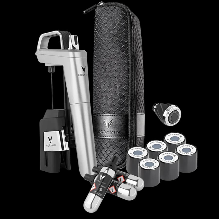 Coravin Timeless Six Plus, System do przechowywania wina, Srebrny, zdjęcie 1 z 12