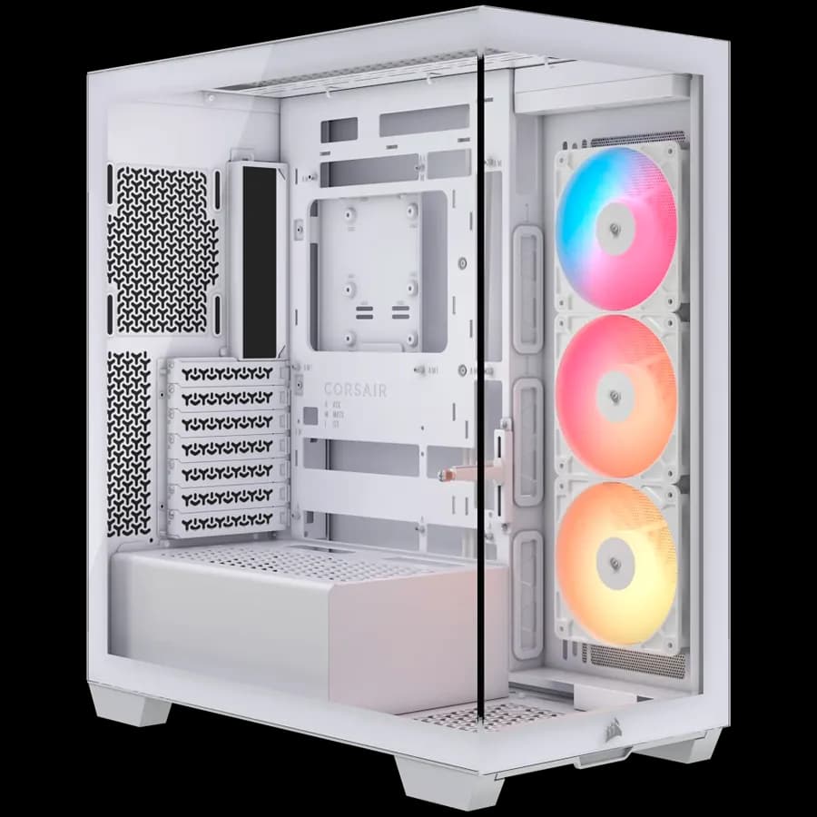 Corsair 3500X RSR ARGB Tempered Glass Mid-Tower, White, zdjęcie 1 z 4