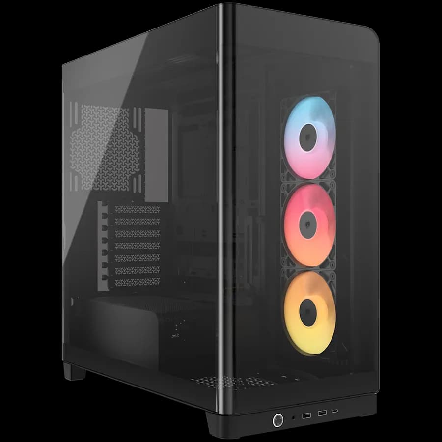 Corsair FRAME 4500X RS-R ARGB Tempered Glass Mid-Tower, Black