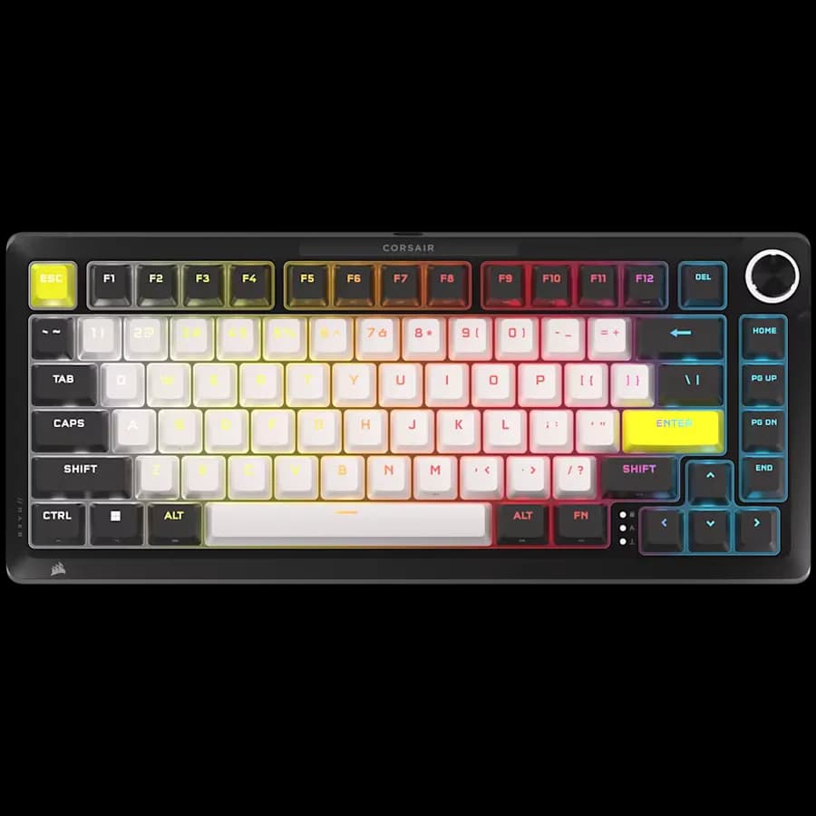 Corsair MAKR PRO 75 Hall Effect Gaming Keyboard, Carbon, MGX Hyperdrive (CH-91CE21G-NA/PK)