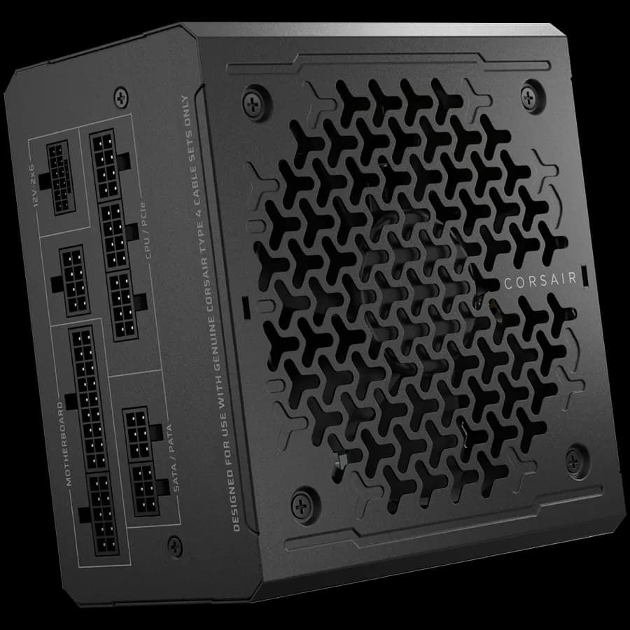 Corsair RM1000e, 1000 Watt, ATX 3.1, PCIe 5.1, Cybenetics GOLD Certified, Fully Modular