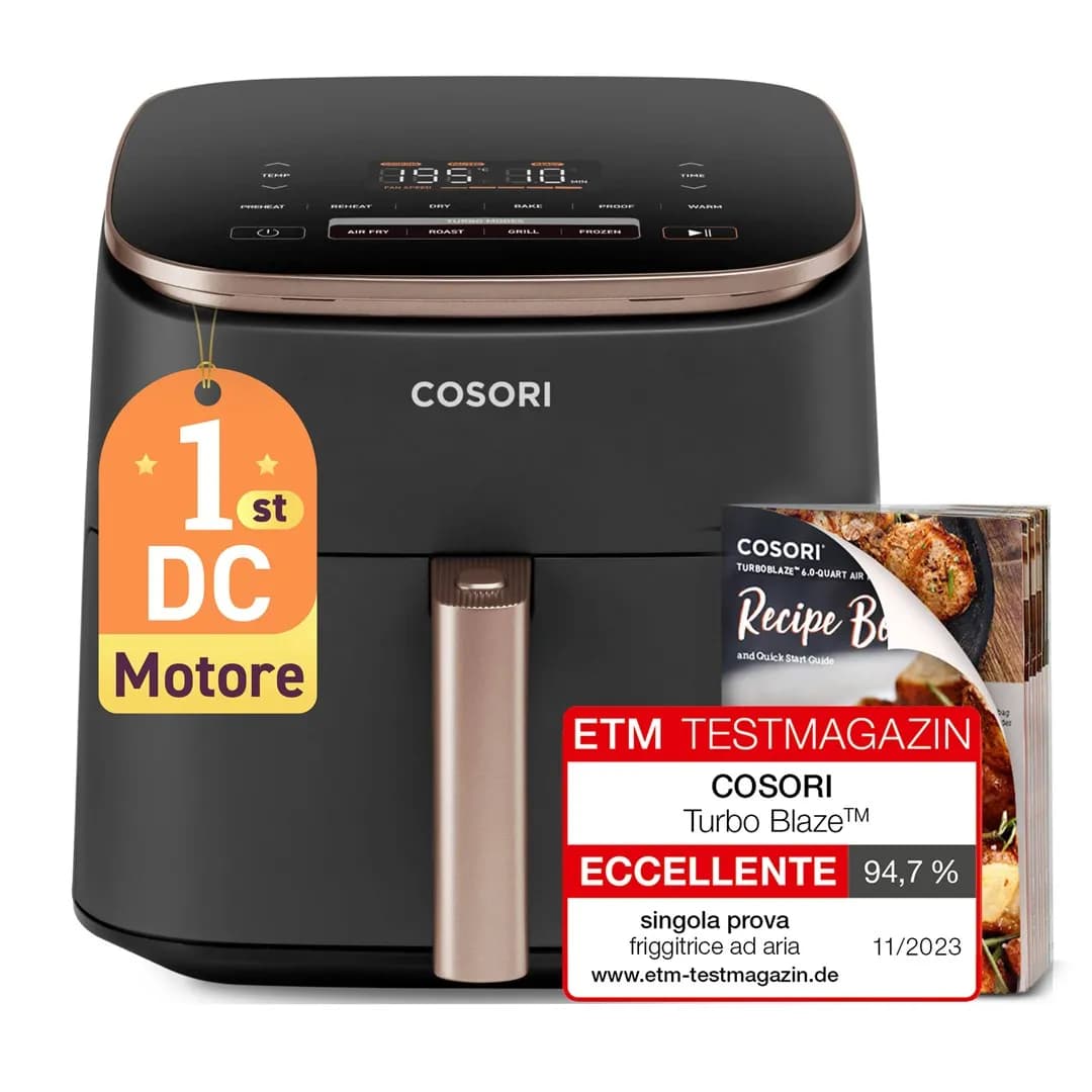 Cosori Frytownica 6L Airfryer TurboBlaze Chef Edition CAF-DC602-KEUR, zdjęcie 1 z 7