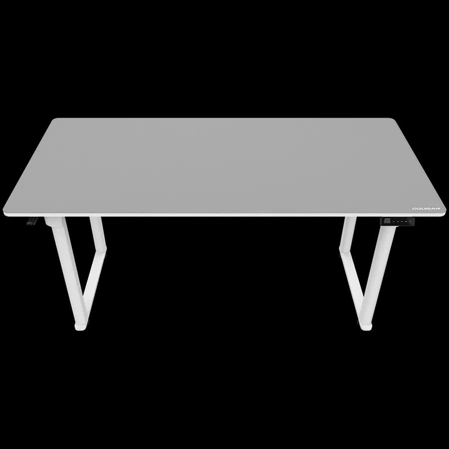 Cougar E-GRAV 160 Electrical Gaming Desk - White Color, zdjęcie 1 z 5