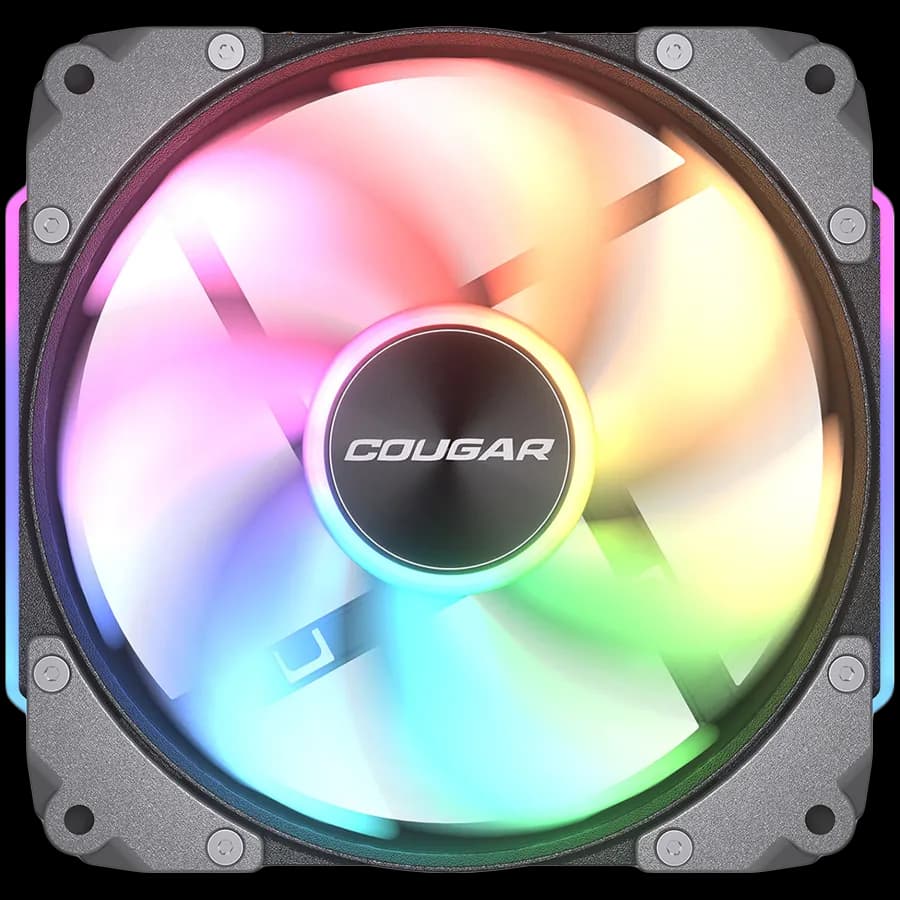 Cougar Wentylator Modu?owy Apolar 120 ARGB Elite, 1 szt. 120 mm, Czarny, zdjęcie 1 z 4