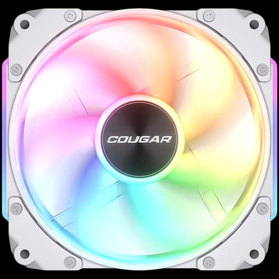 Cougar Wentylator Modułowy Apolar 120 ARGB Elite, 1 szt. 120 mm, Biały, zdjęcie 1 z 4