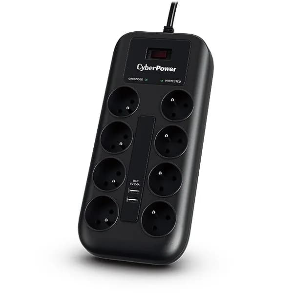 Cyberpower Listwa przeciwprzepięciowa P0820SUF0-FR