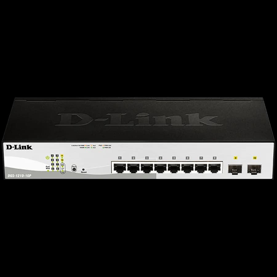 D-Link 24 PoE 10/100/1000 Base-T port with 4 x 1000Base-T, SFP ports