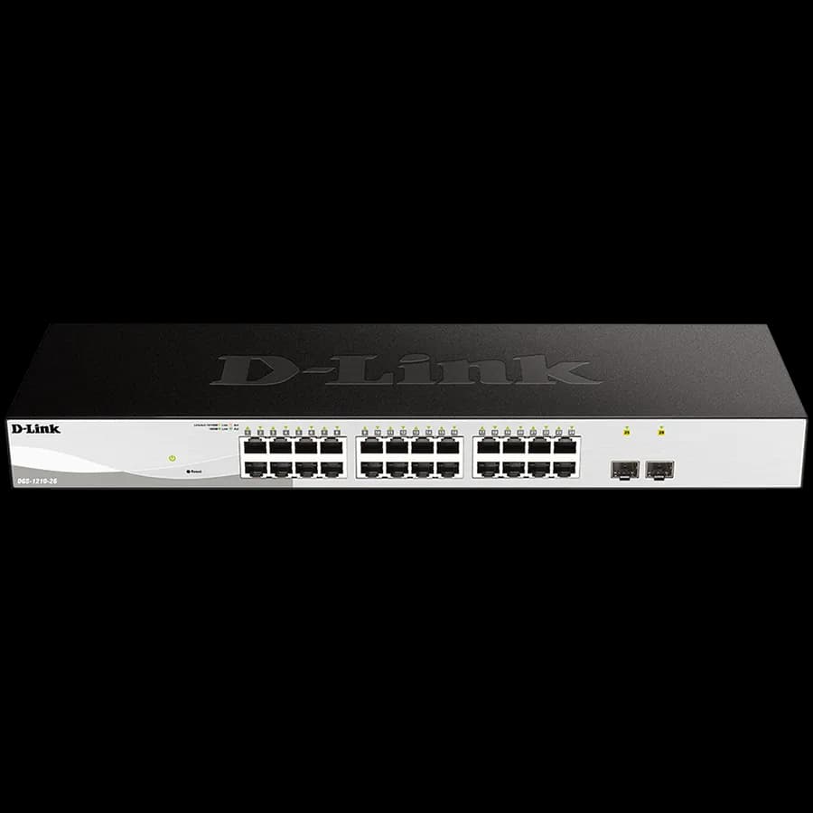 D-Link 26-Port Gigabit Smart Switch with 2 SFP slots