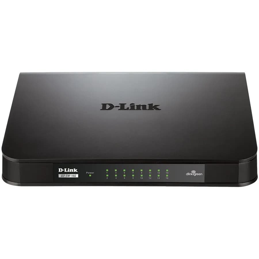 D-Link Switch biurkowy 16-portowy, zdjęcie 1 z 2