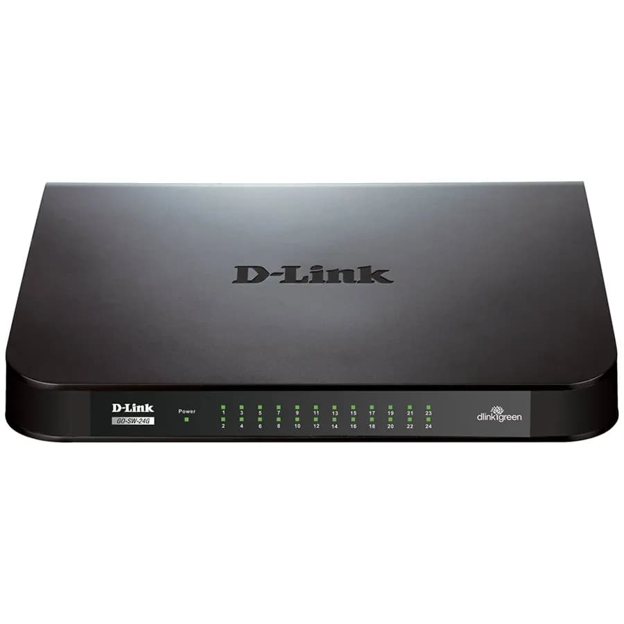 D-Link Switch biurkowy 24-portowy