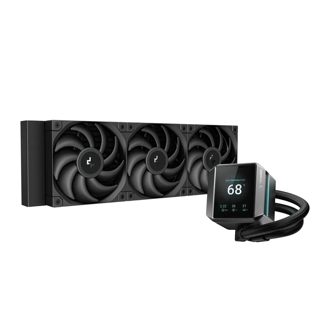 Deepcool Chłodzenie wodne Mystique LCD 360mm (R-LX750-BKDSNMP-G-1), zdjęcie 1 z 6