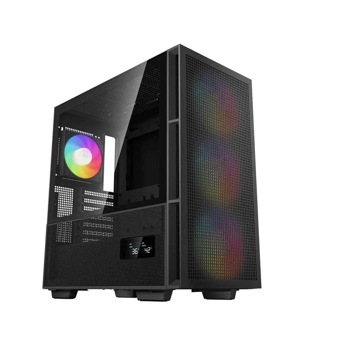 Deepcool Obudowa CH560 ARGB Digital Black (R-CH560-BKAPE4D-G-1), zdjęcie 1 z 12