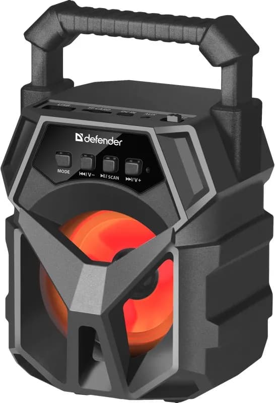 Defender GŁOŚNIK G98 BLUETOOTH 5W BT/FM/TF/USB/AUX/LED 65098, zdjęcie 1 z 9