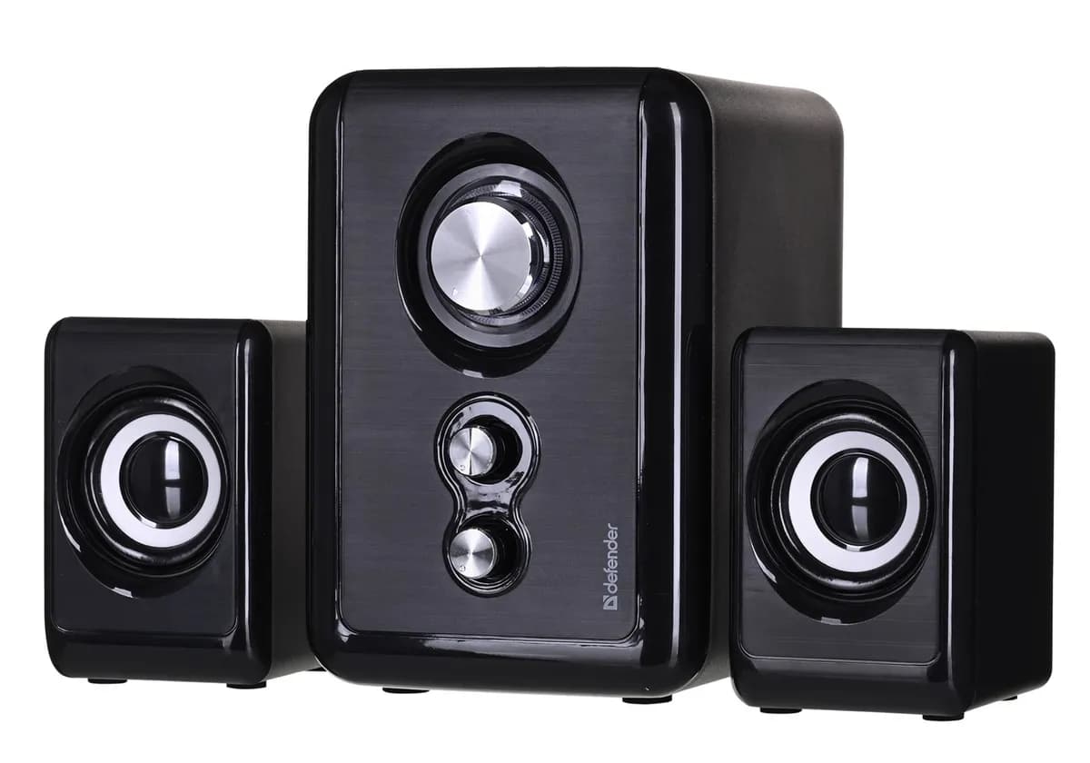 Defender GŁOŚNIKI KOMPUTEROWE V11 2.1 11W USB KONTROLA BASÓW I NISKICH TONÓW 65111, zdjęcie 1 z 9