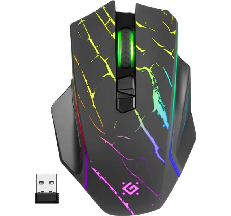 Defender MYSZ BEZPRZEWODOWA GM-503 URAN OPTIC RF RGB 3200DPI 8P 52503, zdjęcie 1 z 4