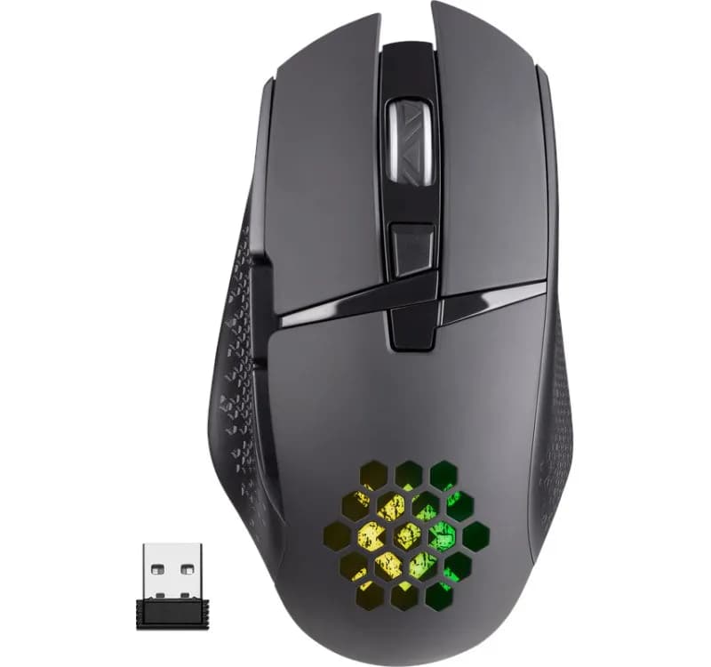 Defender MYSZ GM-514 GLORY OPTIC RF RGB 3200DPI 7P CZARNA 52514, zdjęcie 1 z 4
