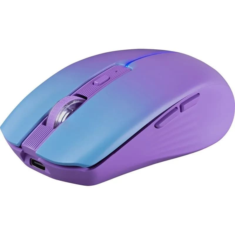 Defender MYSZ MYSTERY MM-301 RF+BT FIOLETOWA 1600dpi 6P, zdjęcie 1 z 9
