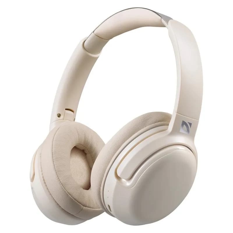 Defender SŁUCHAWKI NAUSZNE BLUETOOTH FREEMOTION B475 ANC BEŻOWE 63475, zdjęcie 1 z 11