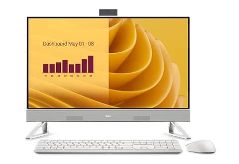 Dell 27 AiO EC27250 Core 7-150U 27.0"FHD Touch IPS 250nits 16GB DDR5 SSD1TB GeForce MX 570A, zdjęcie 1 z 8