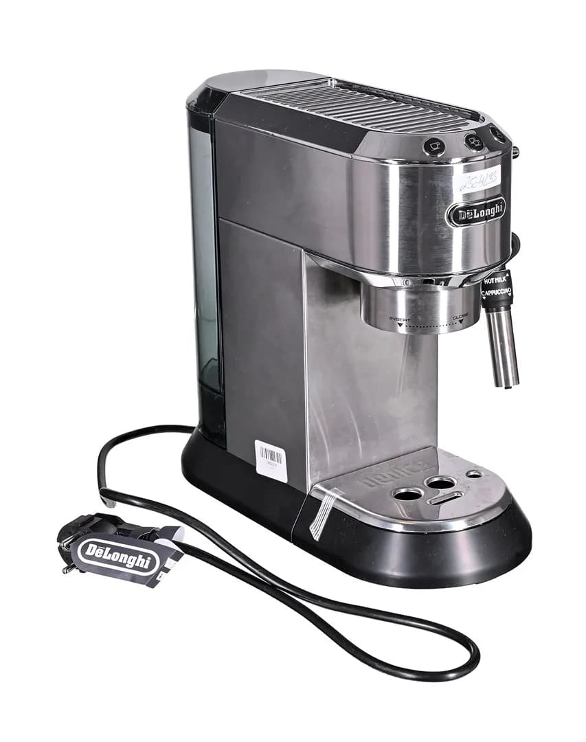 Delonghi Ekspres kolbowy Dedica Style EC 685.M (1350W; kolor srebrny) (WYPRZEDAŻ), zdjęcie 1 z 12