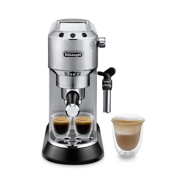 Delonghi Ekspres kolbowy Dedica Style EC 685.M (1350W; kolor srebrny) (OUTLET), zdjęcie 1 z 5