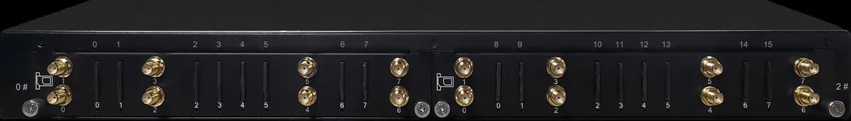 Dinstar UC2000-VF-8G - VoIP GSM Bramka, 8*GSM Channels