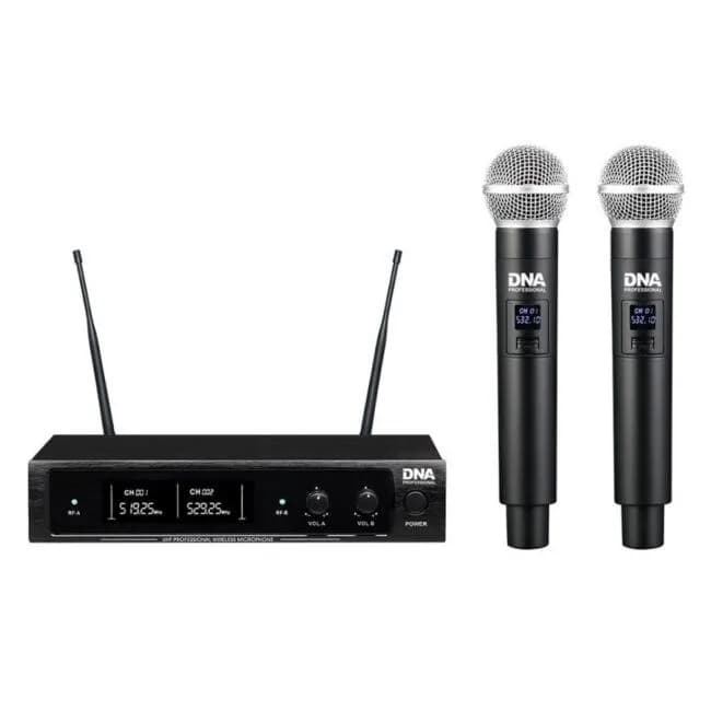 DNA Professional DNA DJ DUAL VOCAL - Wokalowy mikrofon bezprzewodowy, zdjęcie 1 z 7
