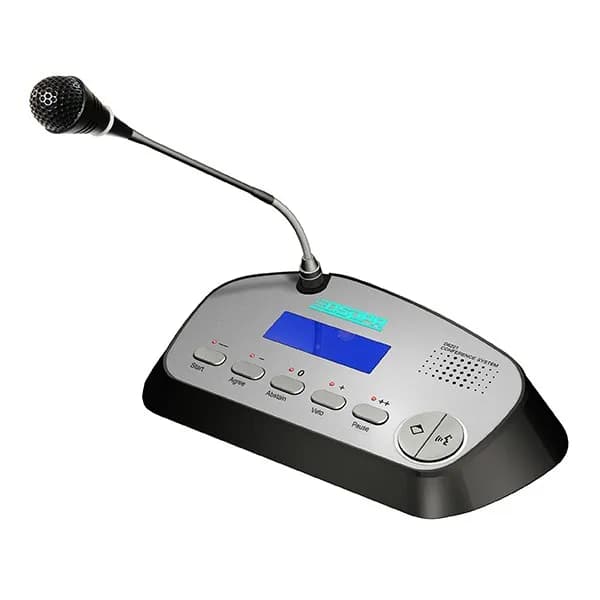 Dsppa SYSTEM KONFERENCYJNY D6000 PULPIT PRZEWODNICZĄCEGO Z FUNKCJĄ GŁOSOWANIA D6221, zdjęcie 1 z 7