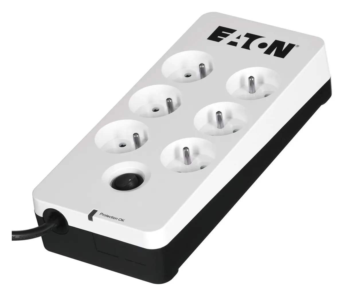 Eaton Listwa przeciwprzepięciowa PB6F (6 x UTE; 10 A; kolor biały), zdjęcie 1 z 9