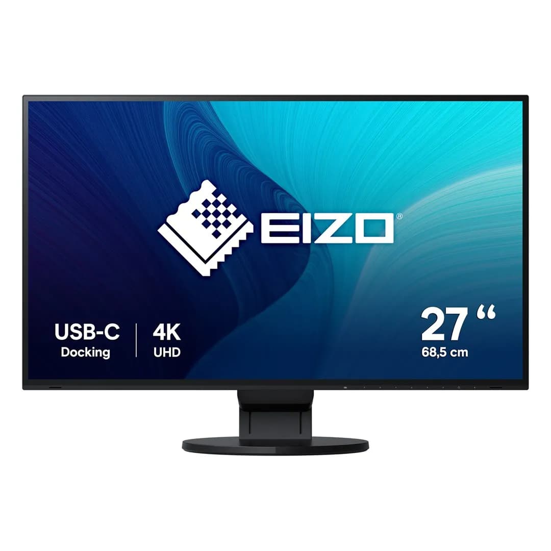Eizo MONITOR FlexScan LCD IPS 27" 4K UHD EV2785-BK 3840 x 2160 (16:9), zdjęcie 1 z 5