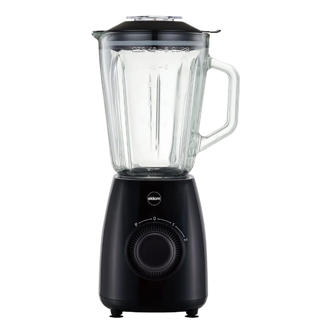 Eldom BLENDER KIELICHOWY BK6 NOXAR 100W CZARNY 22000 OBR/NIN KIELICH 1,8 L ZE SZKŁA HARTOWANEGO, zdjęcie 1 z 12