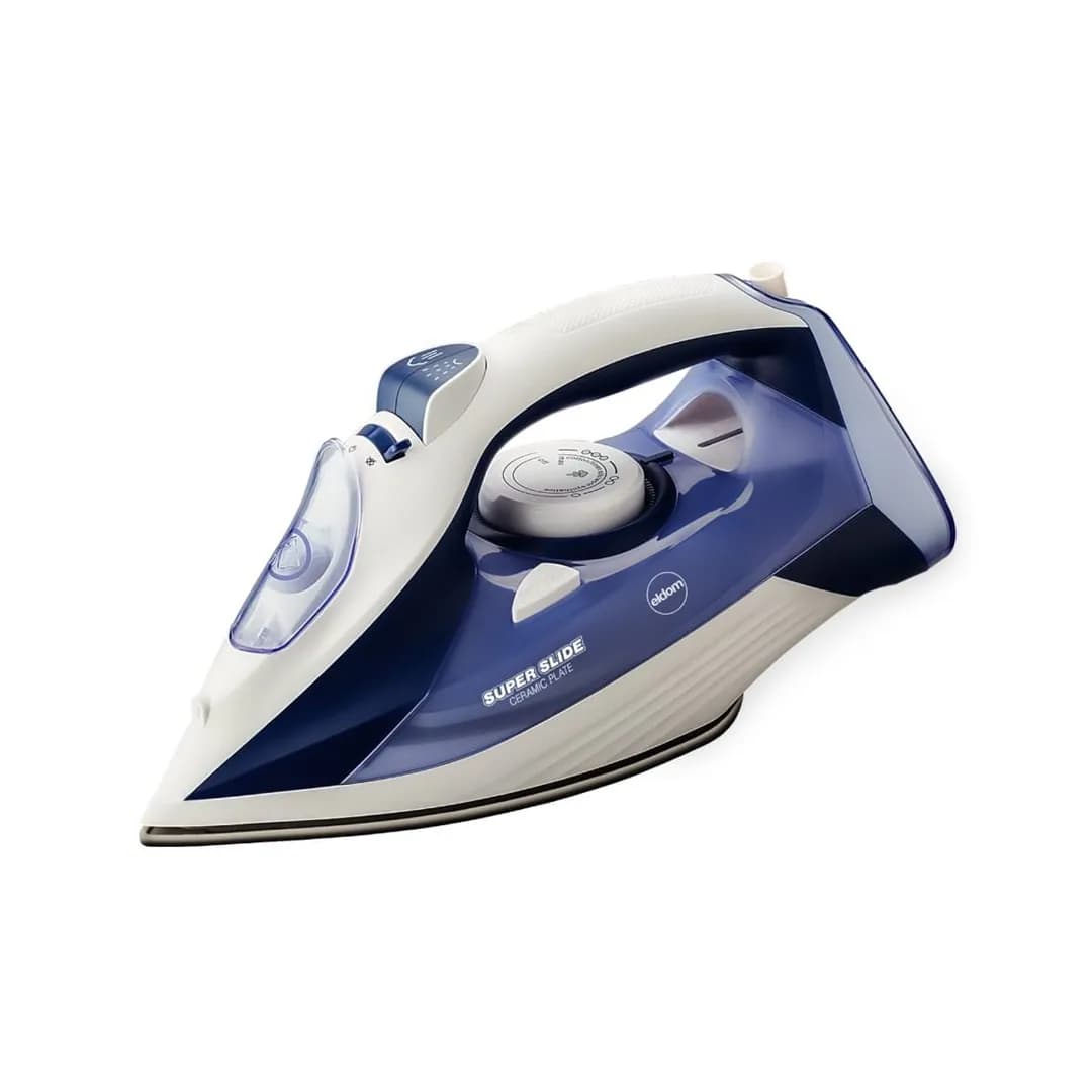 Eldom ŻELAZKO PAROWE DA36 PRESS 2200W CERAMICZNA STOPA, ANTI-DRIP, SAMOOCZYSZCZANE STOPY,WYŻUT, zdjęcie 1 z 6
