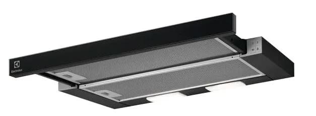 Electrolux Okap teleskopowy LFP326FB 60 cm | 300 m3/h | LED | czarny, zdjęcie 1 z 5
