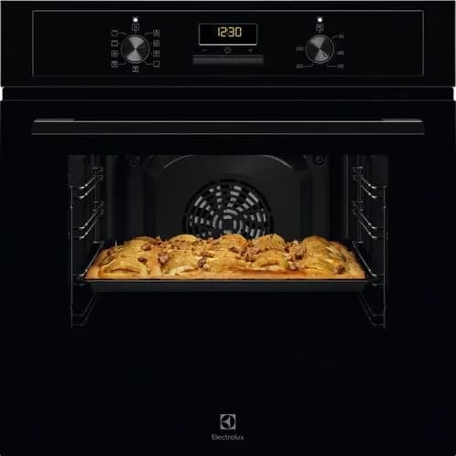 Electrolux Piekarnik elektryczny EOD3H50BK 72 l | termoobieg | grill | czyszczenie parowe | czarny, zdjęcie 1 z 4