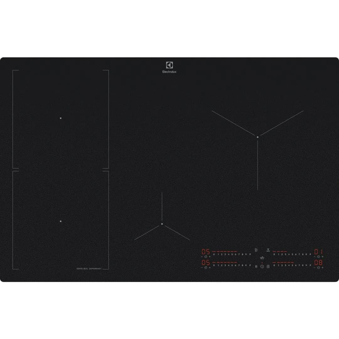 Electrolux Płyta indukcyjna EIS82453IZ 78 cm | SenseBoil | Hob2Hood | PowerBoost | czarny mat |, zdjęcie 1 z 6