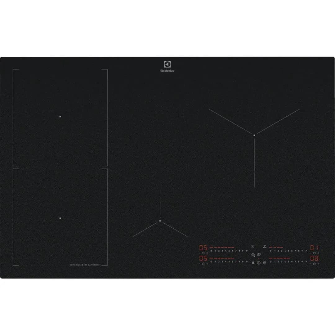 Electrolux Płyta indukcyjna EIS87453IZ SaphirMatt 77 cm | SenseBoil | Hob2Hood | PowerBoost | czarny, zdjęcie 1 z 7