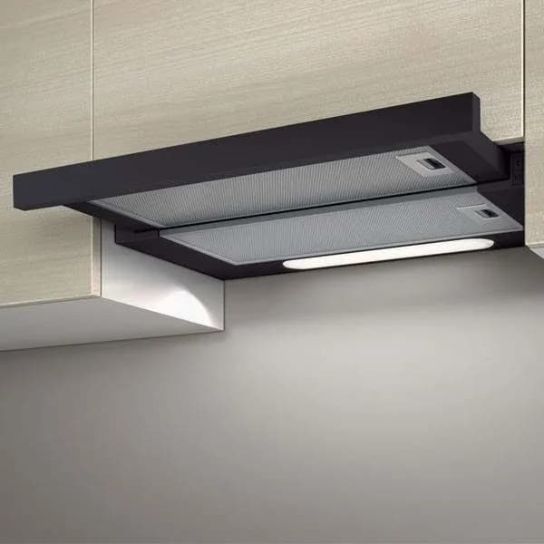 Elica Okap kominowy ELITE 14 LUX 50 cm | sterowanie dotykowe | LED | czarny
