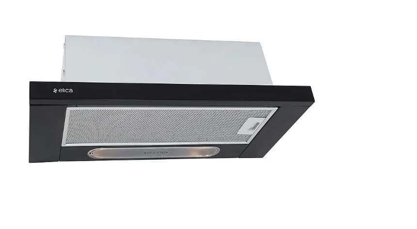 Elica Okap teleskopowy ELITE 14 LUX 60 cm | sterowanie dotykowe | LED | czarny, zdjęcie 1 z 10